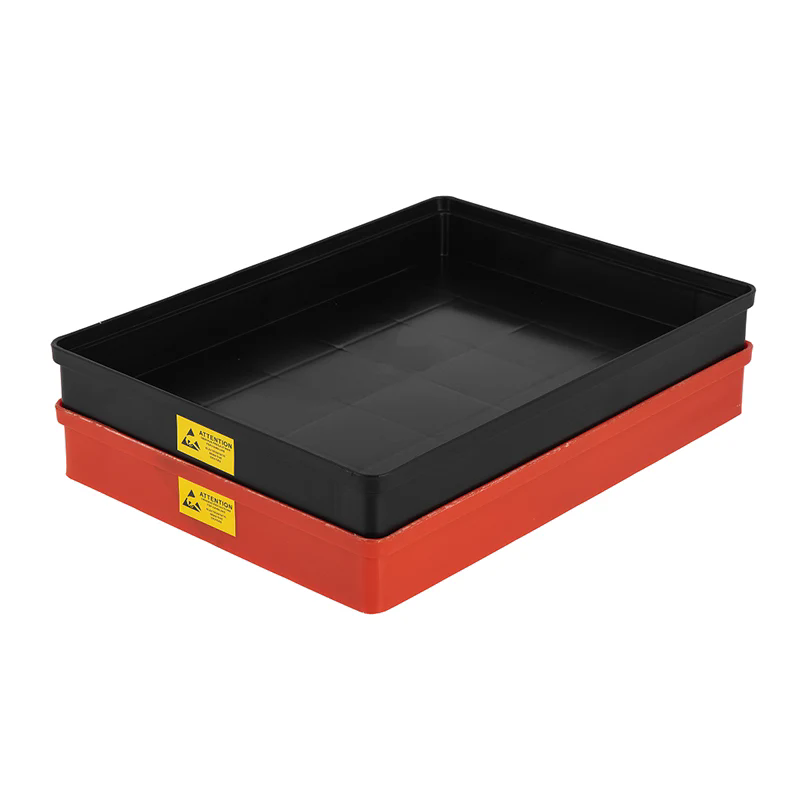 Cur Industria Moventes Anti-Static Repono Trays?